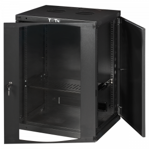 Шкаф настенный 19" со стеклянной дверью, серии Next